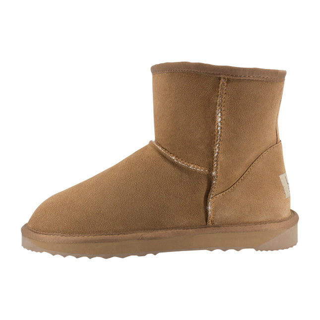 Comfort me UGG Australian Made Mini Classic Boots are Made with Australian Sheepskin for Men & Women, Chestnut Colour -5