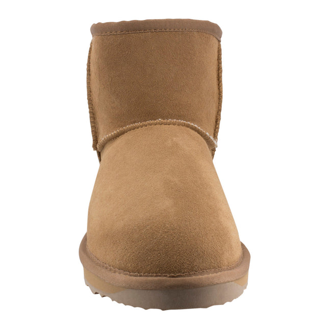 Comfort me UGG Australian Made Mini Classic Boots are Made with Australian Sheepskin for Men & Women, Chestnut Colour -8