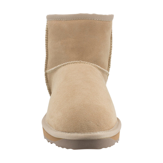 Comfort me UGG Australian Made Mini Classic Boots are Made with Australian Sheepskin for Men & Women, Sand Colour -7