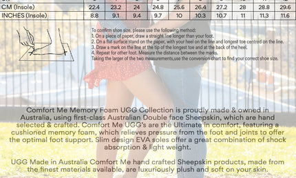 UGG Comfort Me® Australian Made Platinum Sheepskin Water-Resistant Full Bind Slippers
