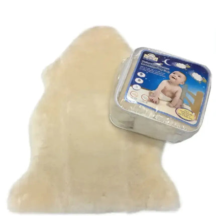 Cozy-Mate Natural Australian Lambskin Play Rug Baby & Toddler
