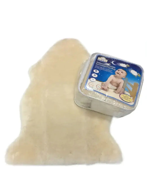 Cozy-Mate Natural Australian Lambskin Play Rug Baby & Toddler