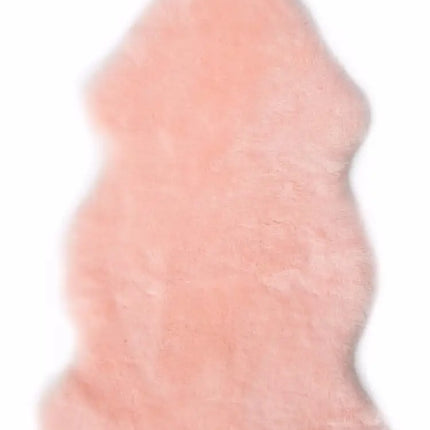 Cozy-Mate Natural Australian Lambskin Play Rug Pink Baby & Toddler