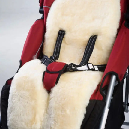 Cozy Traveler-Natural Australian Lambskin Stroller Liner Baby & Toddler