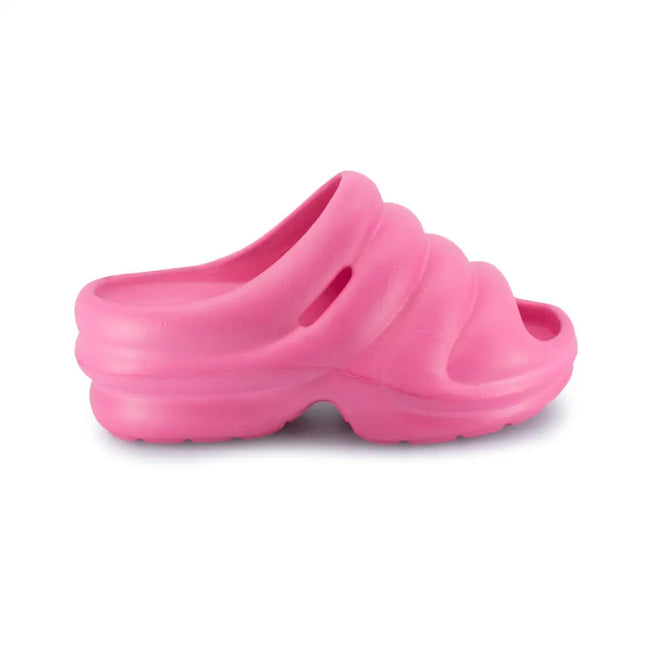 Ridge Flatform One Piece Slider Fuchsia / Au Ladies 5-6 Eu 36-37 Shoes