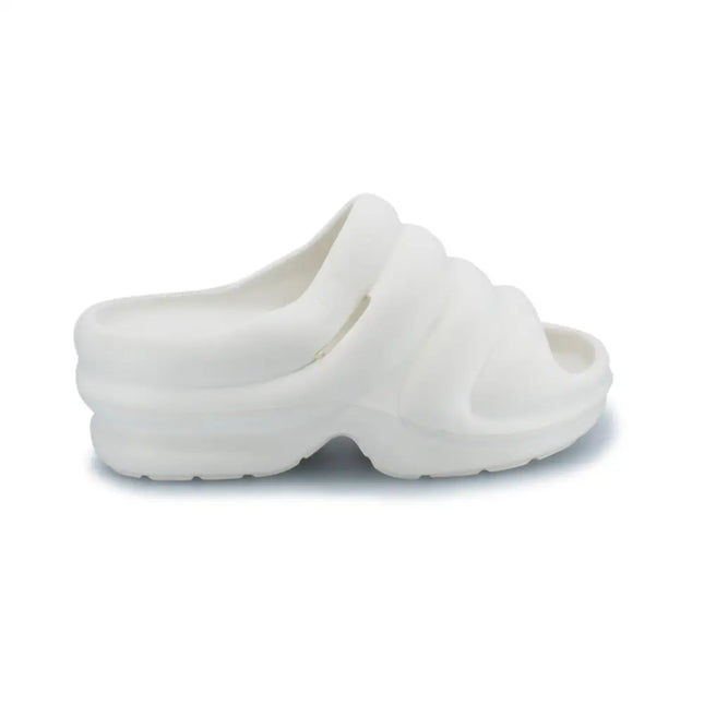 Ridge Flatform One Piece Slider White / Au Ladies 5-6 Eu 36-37 Shoes