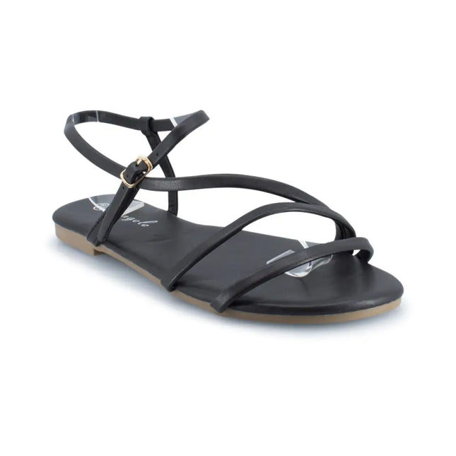 Sash Flat Strappy Sandal Shoes