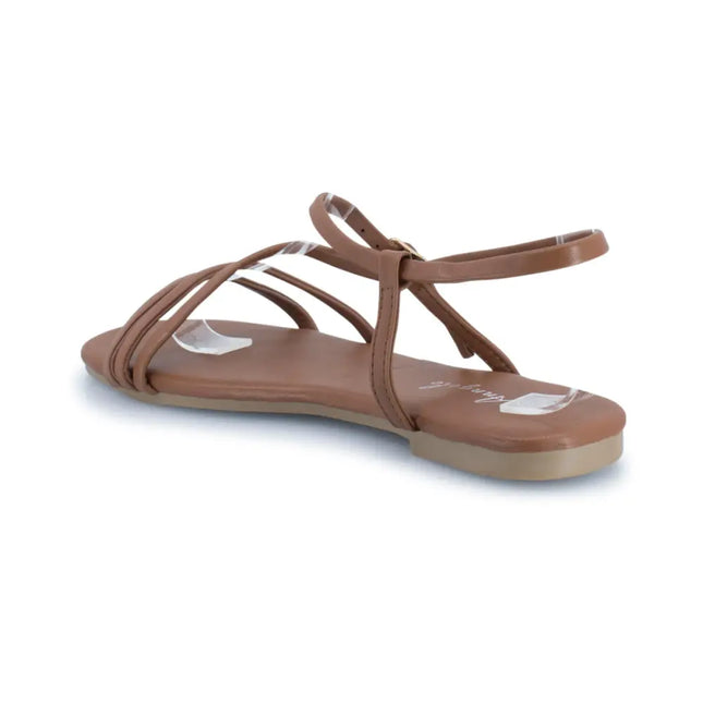 Sash Flat Strappy Sandal Shoes