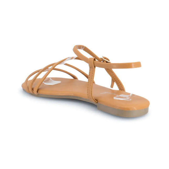 Sash Flat Strappy Sandal Shoes