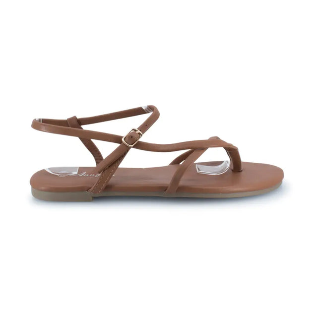 Sun Flat Strappy Thong Sandal Shoes