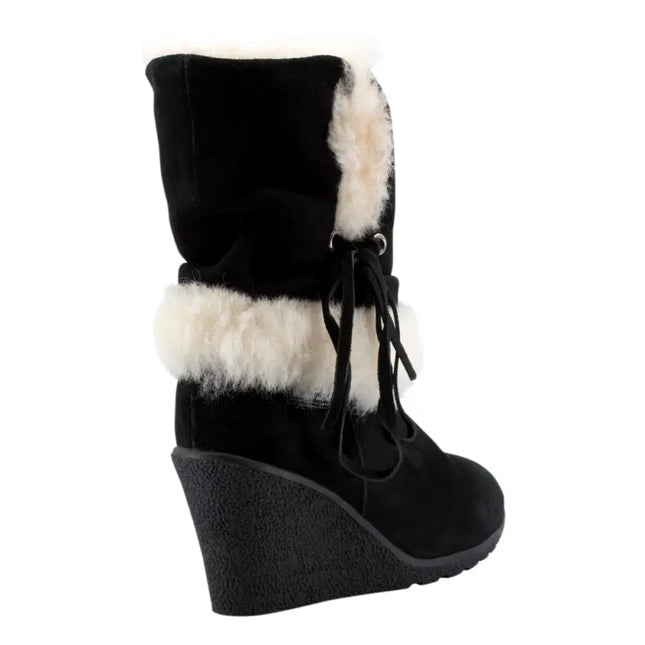 High Wedge Ugg Boots Inc. Protector Short Boots