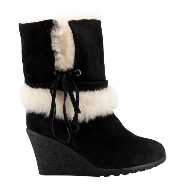 High Wedge Ugg Boots Inc. Protector Short Boots