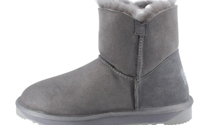 Ugg Platinum Mini Bailey Button Boot - Australian Made Short Boots