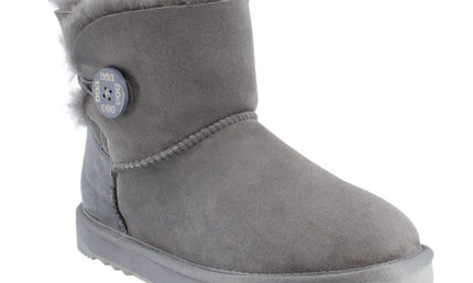 Ugg Platinum Mini Bailey Button Boot - Australian Made Short Boots