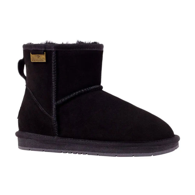 Auzland, Classic Water-Resistant Leather Mini UGG Boot - UGG Comfort Me