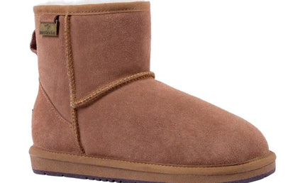 Auzland, Classic Water-Resistant Leather Mini UGG Boot - UGG Comfort Me