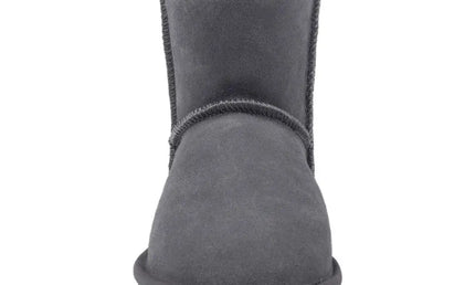 Auzland, Classic Water-Resistant Leather Mini UGG Boot - UGG Comfort Me