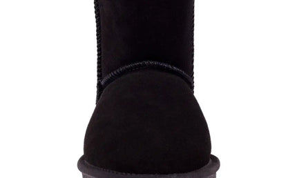 Auzland, Classic Water-Resistant Leather Mini UGG Boot - UGG Comfort Me