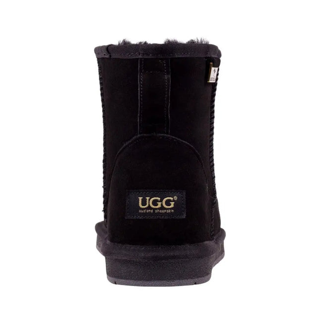 Auzland, Classic Water-Resistant Leather Mini UGG Boot - UGG Comfort Me