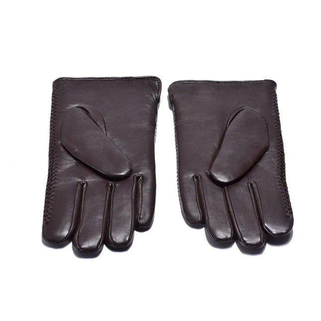 Auzland UGG, Men Classic Leather Gloves, Wool Lining - UGG Comfort Me