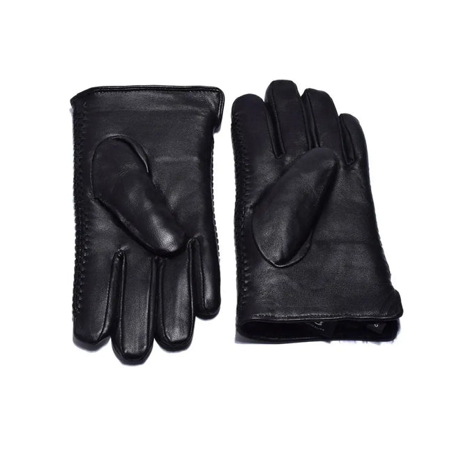 Auzland UGG, Men Classic Leather Gloves, Wool Lining - UGG Comfort Me