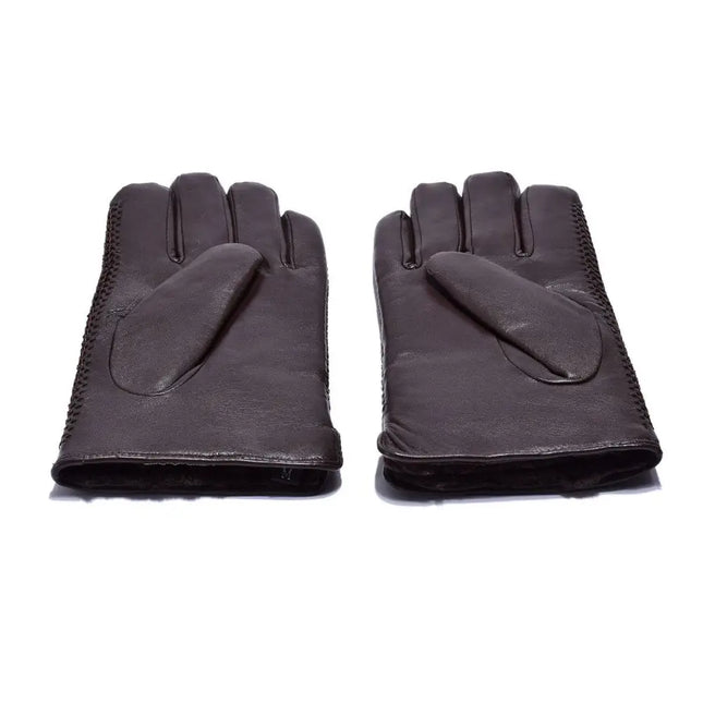 Auzland UGG, Men Classic Leather Gloves, Wool Lining - UGG Comfort Me