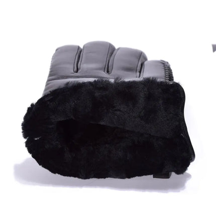 Auzland UGG, Men Classic Leather Gloves, Wool Lining - UGG Comfort Me