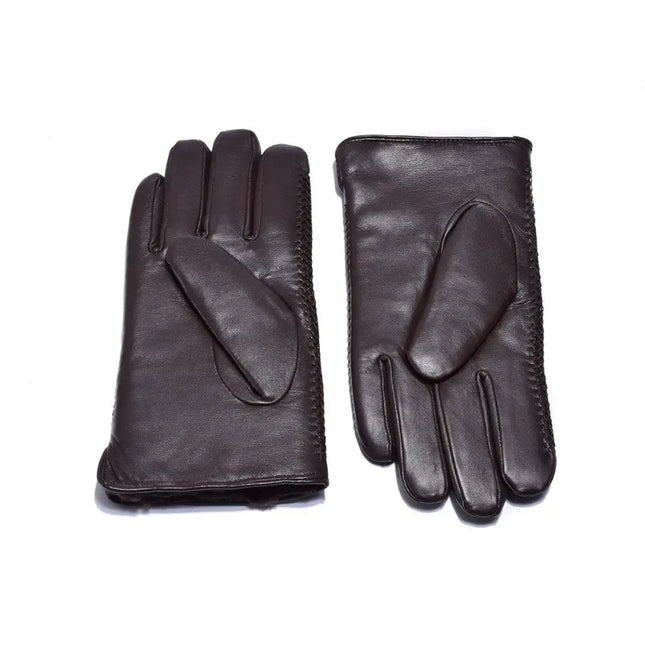 Auzland UGG, Men Classic Leather Gloves, Wool Lining - UGG Comfort Me