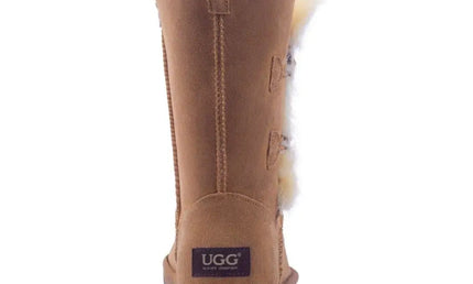 Auzland, Mid Bailey 2 Button UGG Boot, Water Resistant - UGG Comfort Me