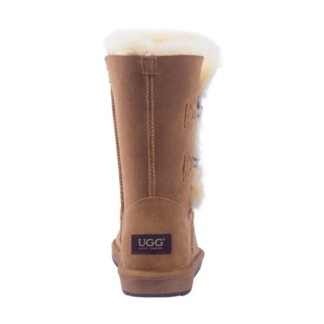 Auzland, Mid Bailey 2 Button UGG Boot, Water Resistant - UGG Comfort Me