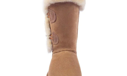 Auzland, Mid Bailey, Designer 2 Button UGG Boot, Water Resistant - UGG Comfort Me