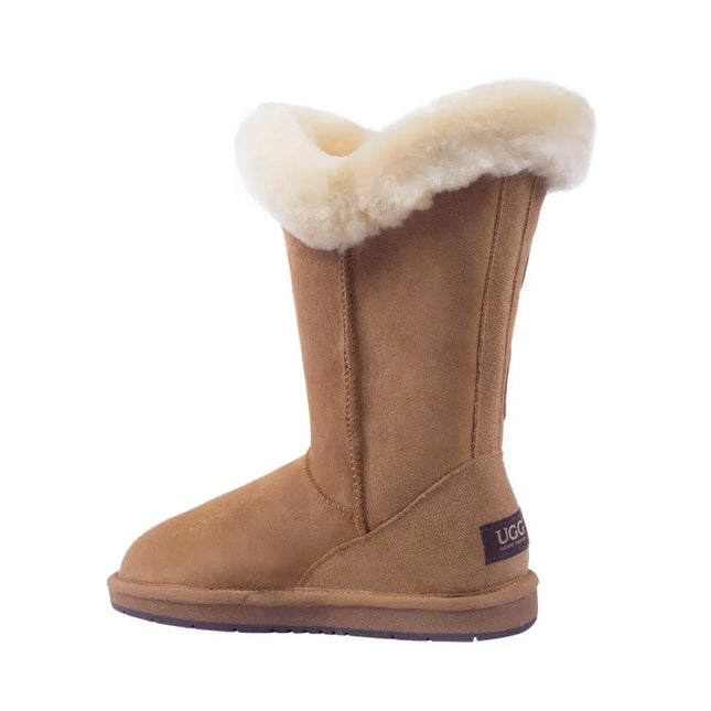 Auzland, Mid Bailey, Designer 2 Button UGG Boot, Water Resistant - UGG Comfort Me