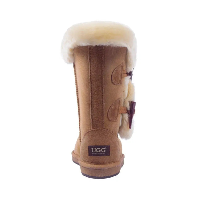 Auzland, Mid Bailey, Designer 2 Button UGG Boot, Water Resistant - UGG Comfort Me