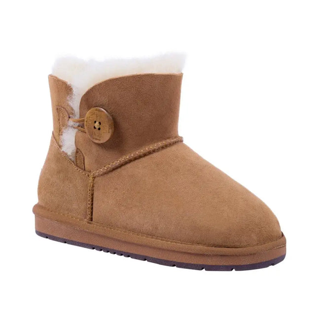 Auzland, Mini Bailey Button UGG Boot, Water Resistant - UGG Comfort Me