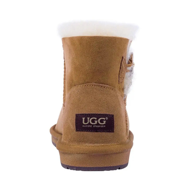 Auzland, Mini Bailey Button UGG Boot, Water Resistant - UGG Comfort Me