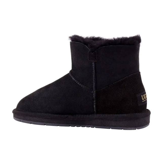 Auzland, Mini Bailey Button UGG Boot, Water Resistant - UGG Comfort Me