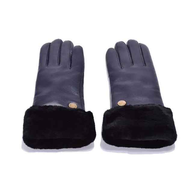 Auzland UGG, Women Classic Leather Gloves, Wool Lining - UGG Comfort Me