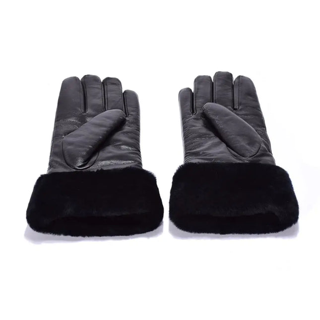 Auzland UGG, Women Classic Leather Gloves, Wool Lining - UGG Comfort Me