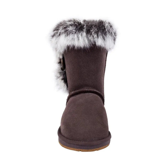 Auzland, Bailey Button-Fur Trim, UGG Boot - UGG Comfort Me