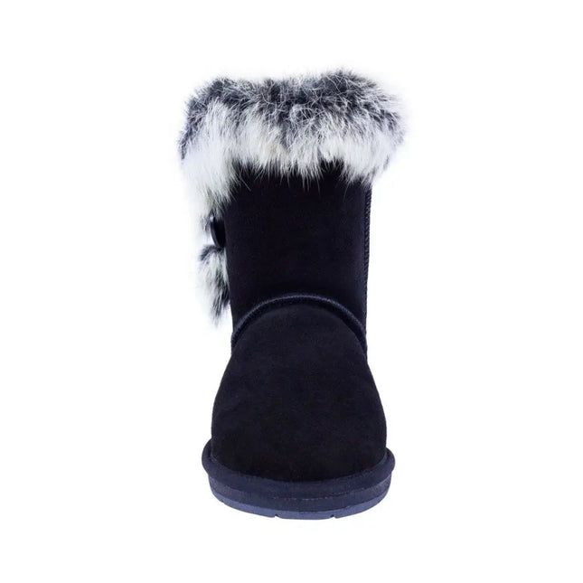 Auzland, Bailey Button-Fur Trim, UGG Boot - UGG Comfort Me