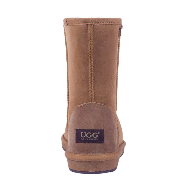 Auzland Short Classic Leather Ugg Mid Boots