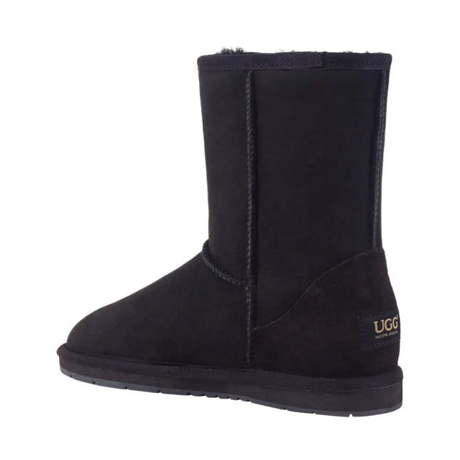 Auzland Short Classic Leather Ugg Mid Boots