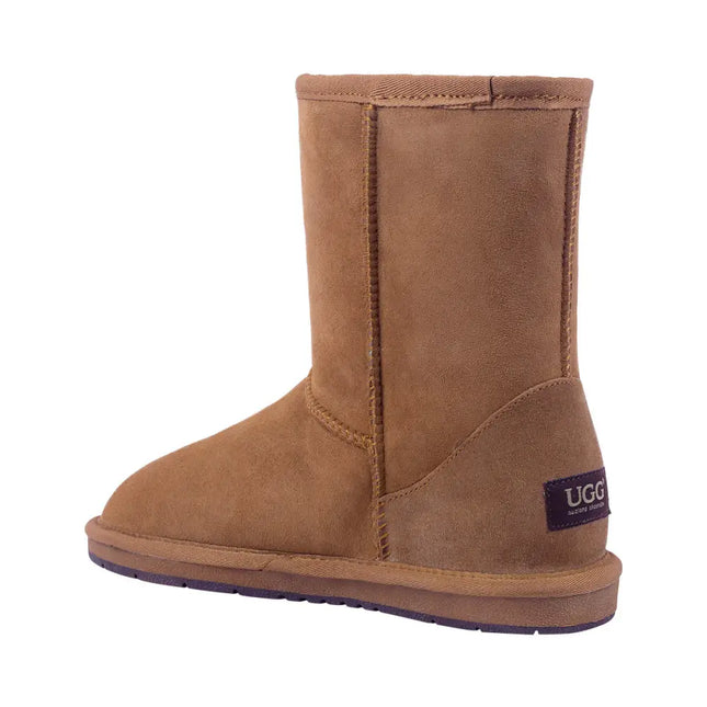 Auzland Short Classic Leather Ugg Mid Boots